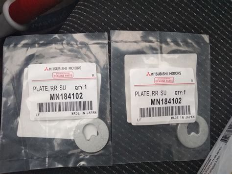 MN184102 ШАЙБА МЕТАЛЛИЧЕСКАЯ Mitsubishi | Запчасти на DRIVE2