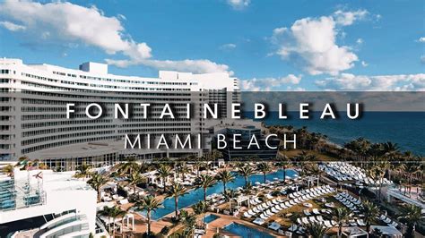 The Fontainebleau Hotel Miami Beach An In Depth Look Inside Youtube