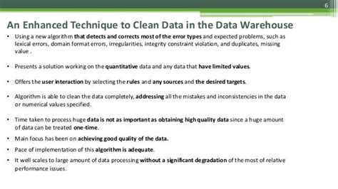 Data Cleaning Techniques