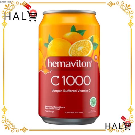 Jual Hemaviton C1000 Orange Liq 330ml Klg Shopee Indonesia