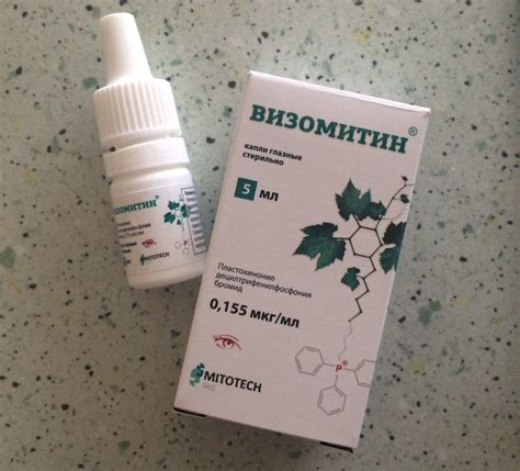 Визомитин капли глазные - инструкция, цена, отзывы