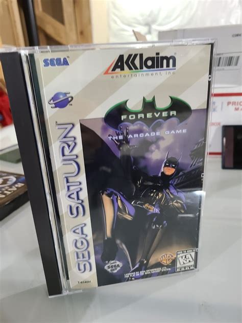 Batman Forever The Arcade Game Value Gocollect Sega Saturn Batman