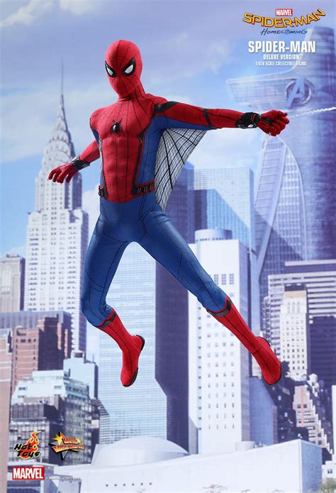 Spider Man Spider Man Homecoming Scale Figure Hot Toys Hi Def Ninja Pop Culture