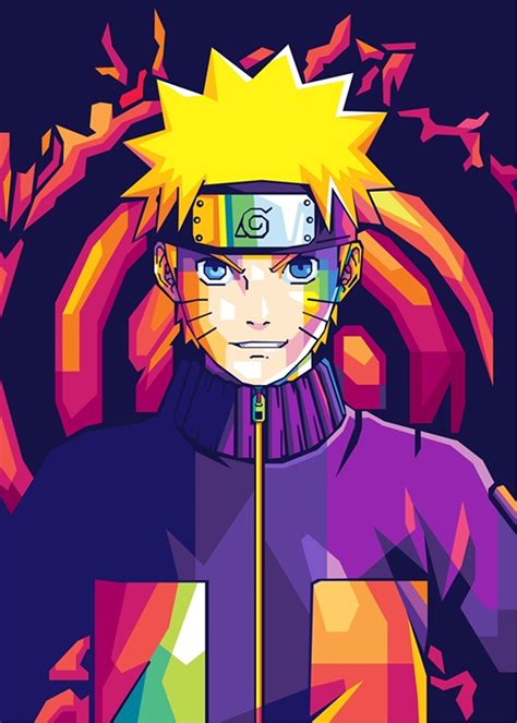 Naruto Uzumaki Posters And Prints By Belgis Anggita Printler