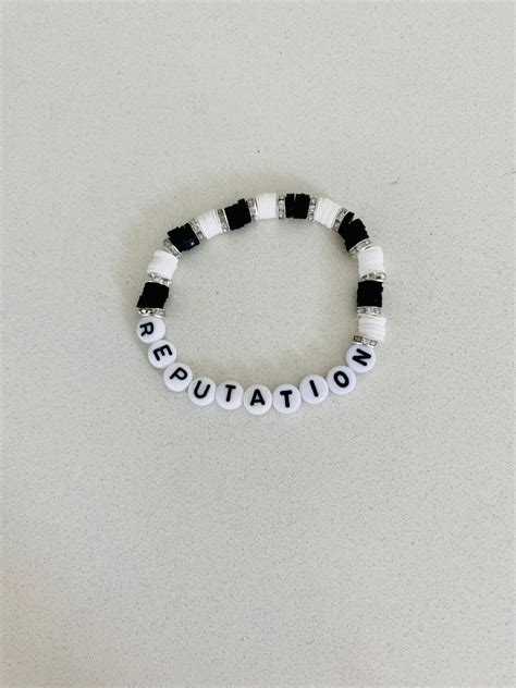 Taylor Swift Reputation Bracelet - Etsy