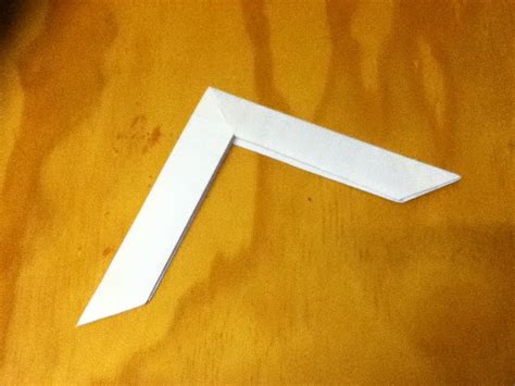 Origami Boomerang Step By Step