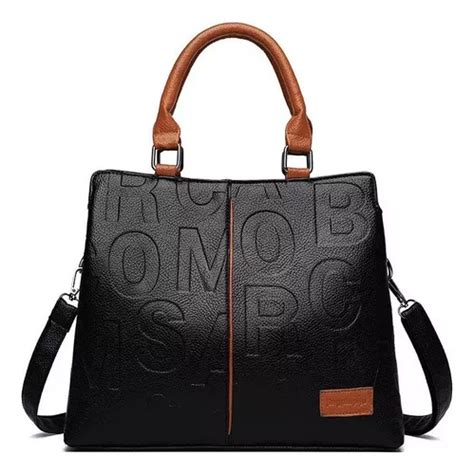 Bolsa De Ombro Grande Para Mulheres Cor Marrom Mercadolivre