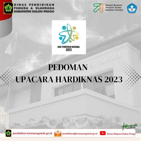 DISDIKPORA PEDOMAN UPACARA HARDIKNAS 2023