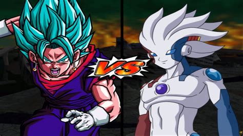 Vegito SSj Blue Kaioken VS Kamioren Red Potara Dragon Ball Z