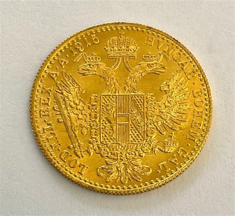 Austria 1 Ducat 1915 Restrike Franz Auction Online Catawiki