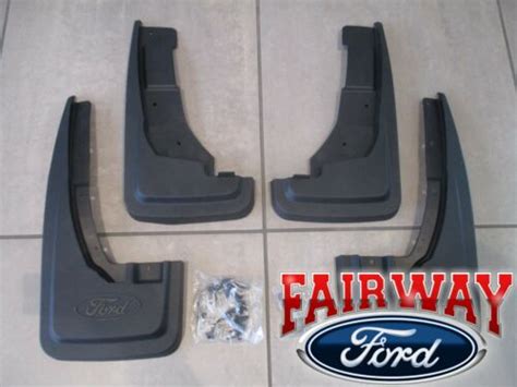 Buy Thru Maverick Oem Genuine Ford Black Splash Guards Mud Flaps