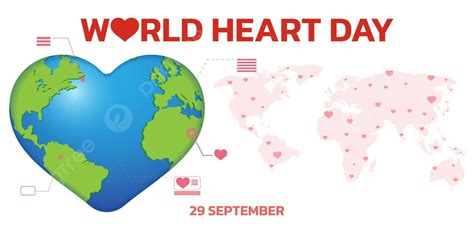 World Heart Day Healthy Health Card Vector, Healthy, Health, Card PNG ...