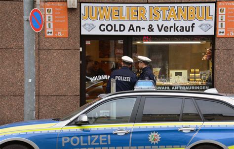 Berfall Auf Juwelier In D Sseldorf