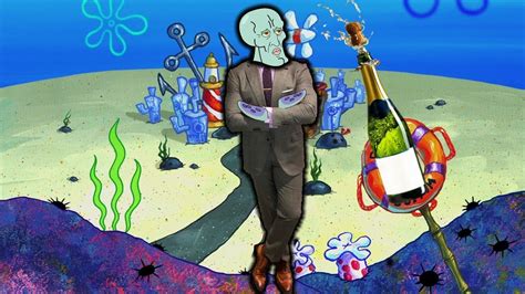 Squidward Sings I Be Poppin Bottles Ai Remix Youtube Music