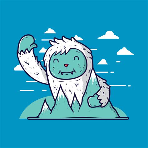 Cute And Friendly Yeti Yeti T Shirt Teepublic