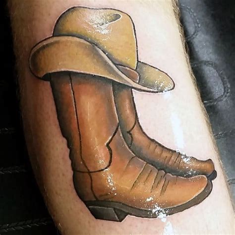 91 Classic Cowboy Tattoos For Men