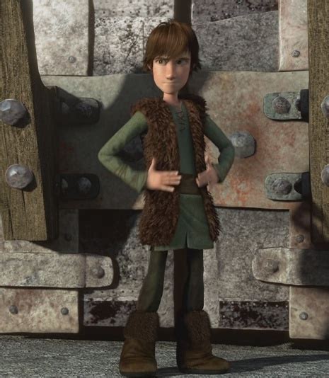 Hiccup Strikes A Heroic Pose