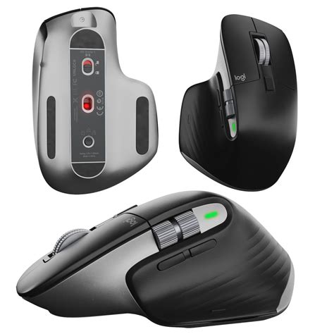 Logitech Mx Master 3 - 3D Model for VRay, Corona