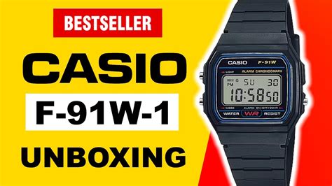 Bestseller Casio F 91w 1 Unboxing And Review Youtube