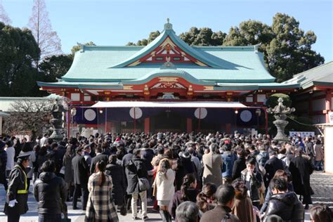 初詣 日枝神社