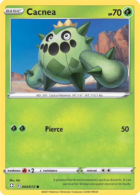 Cacnea · Shining Fates (SHF) #004 ‹ PkmnCards