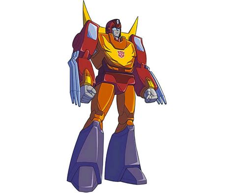 Hot Rod Aka Rodimus Prime 1980s Transformers Cartoons Profile Writeups Org