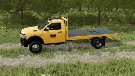 2020 Ram 3500 Flatbed V3 0 0 0 Fs25 Mod Fs22 Mod