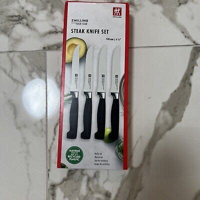 ZWILLING Four Star 4 Pc Steak Knife Set EBay