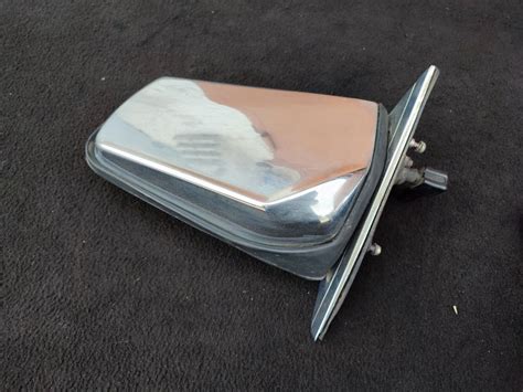 1977 1985 MERCEDES W123 LEFT RIGHT CHROME REAR VIEW DISTANCE MIRROR