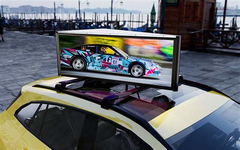 Why YAHAM Taxi Roof LED Advertising Display Is Popular All Over The