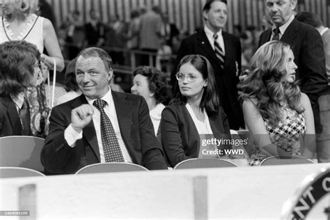 Frank Sinatra Attends The 1972 Republican National Convention In