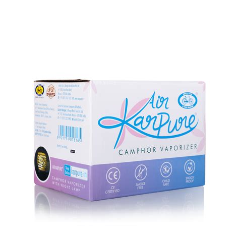 Camphor Vaporiser Premium Karpure