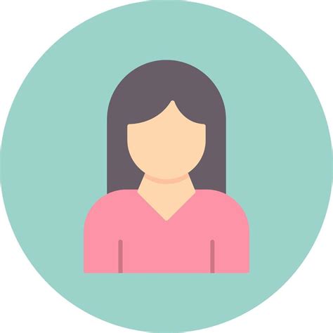 Woman Flat Circle Icon 37791752 Vector Art At Vecteezy