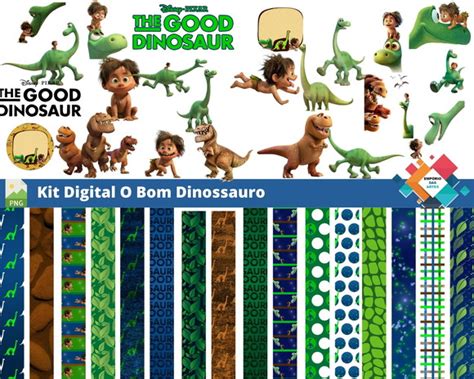 Kit Digital O Bom Dinossauro Elo Produtos Especiais