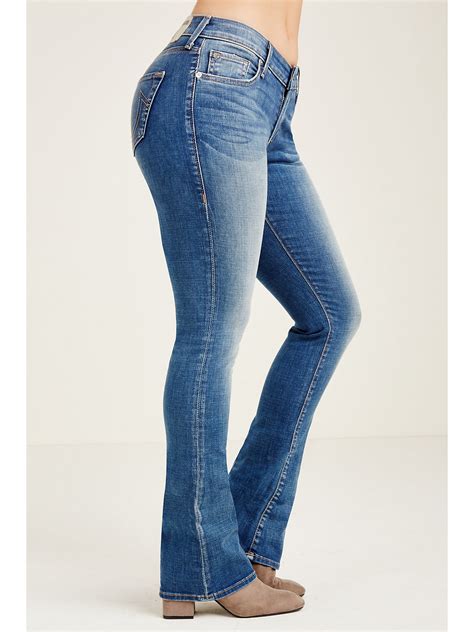 Jennie Curvy Mid Rise Bootcut Womens Jean True Religion