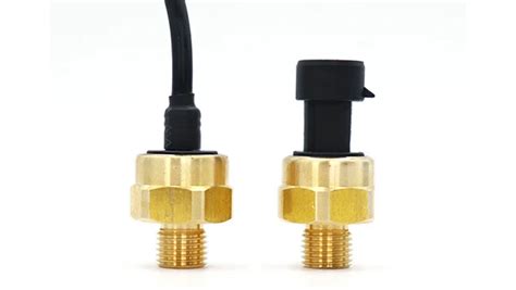 Factory Low Cost Brass V Water Pressure Sensor For Liquid Gas