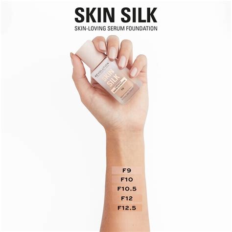 Revolution Skin Silk Serum Foundation F9 Make Up Superdrug