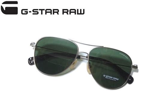 定価2万 ジースターロウ G Star Raw Metal Sniper ティアドロップ アイウエア メタルフレームサングラス Sil 金属