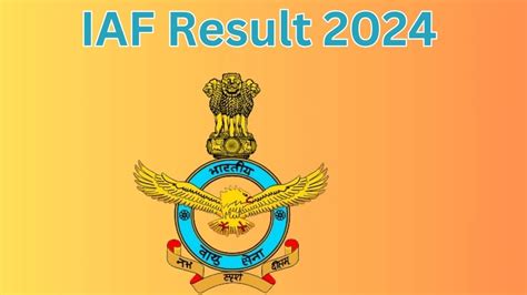 Iaf Result Announced Direct Link To Check Iaf Agniveer Result