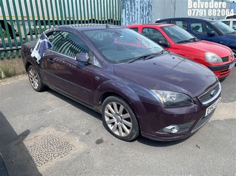 John Pye Vehicle Auctions Location Belvedere Ford Focus Cc