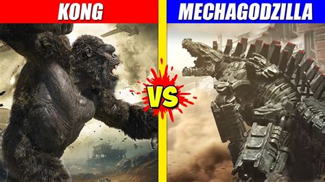 Kong Monsterverse Vs Mechagodzilla Spore Youtube