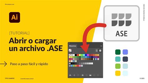 Como Abrir O Cargar Un Archivo Ase En Adobe Illustrator Youtube