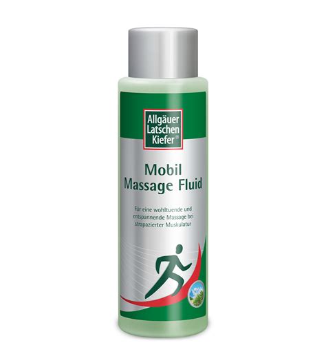 Allgäuer Latschenkiefer Mobil Massage Fluid Allgäuer Latschenkiefer