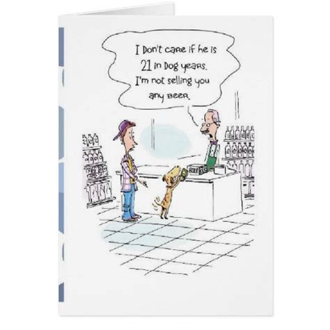 Funny 21st Birthday Card Card Zazzle