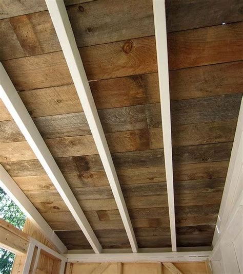 30+ Rustic Wood Ceiling Panels