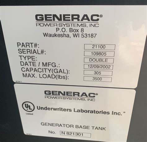 Used Generac 100kw Diesel Generator 100 2070598