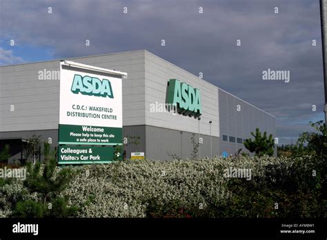 Asda Wakefield Distribution Centre Normanton Stock Photo - Alamy