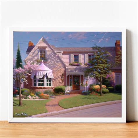 Bewitched House Print | Heritage House Art