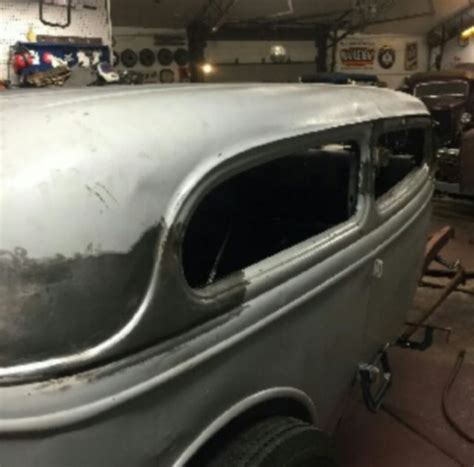 Ford Chopped Tudor Sedan Hot Rod All Steel