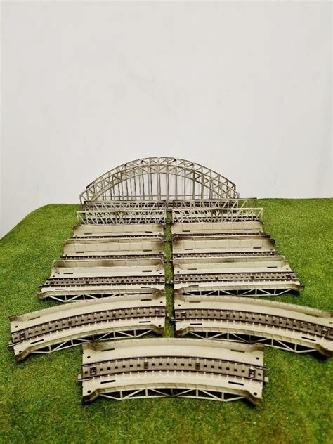 Märklin H0 - 7161/7162/7163/7167/7168 - Model train bridge parts (12 ...